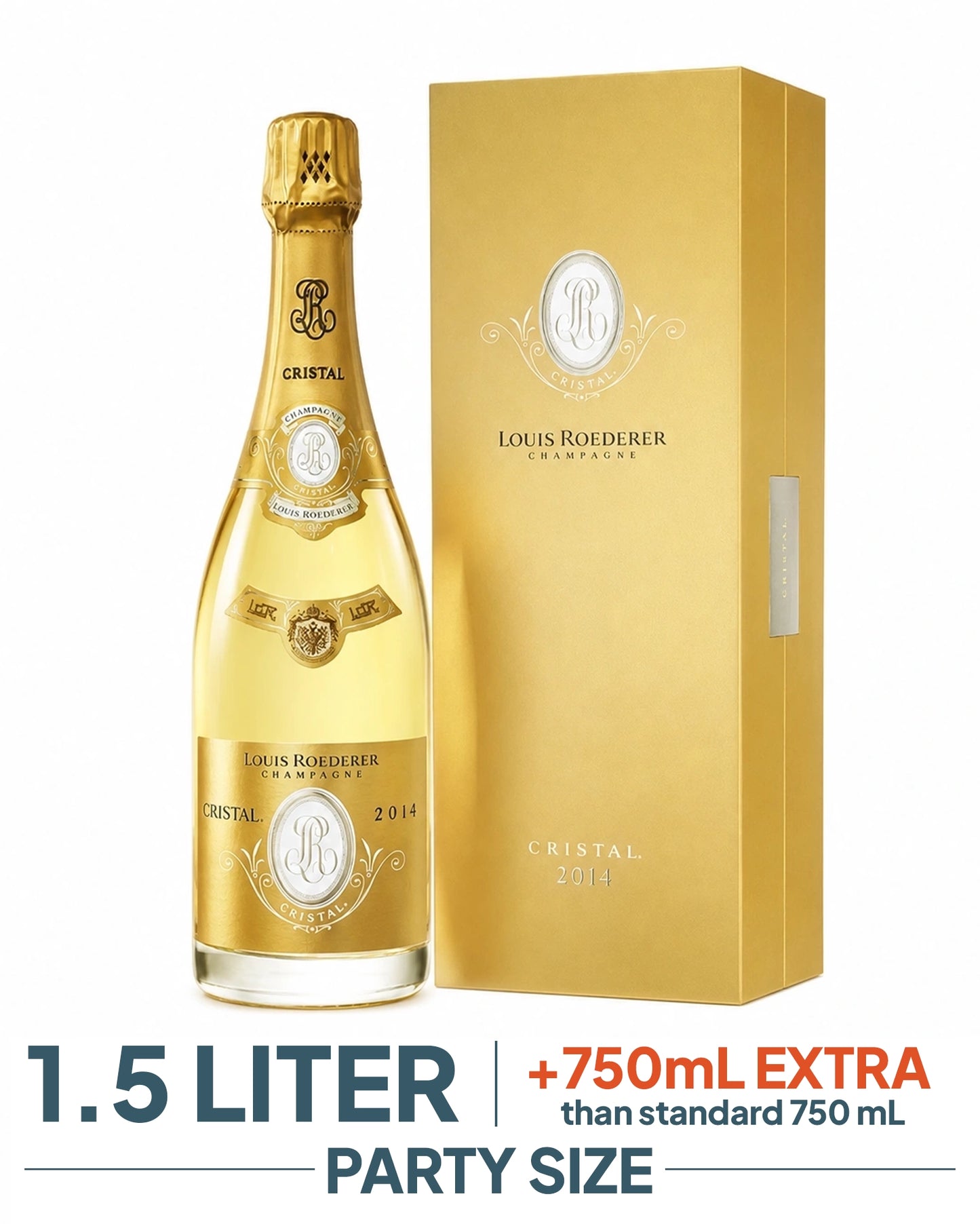 Louis Roederer Cristal Brut Magnum 2012 1.5Lt
