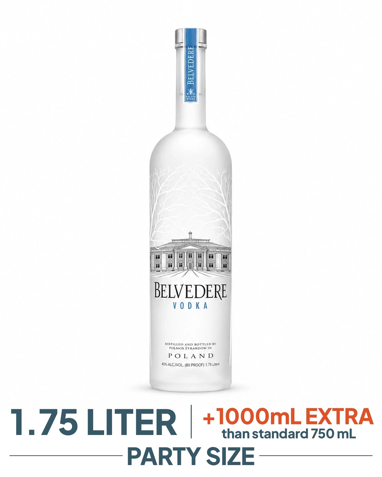 Belvedere Vodka 1.75Lt