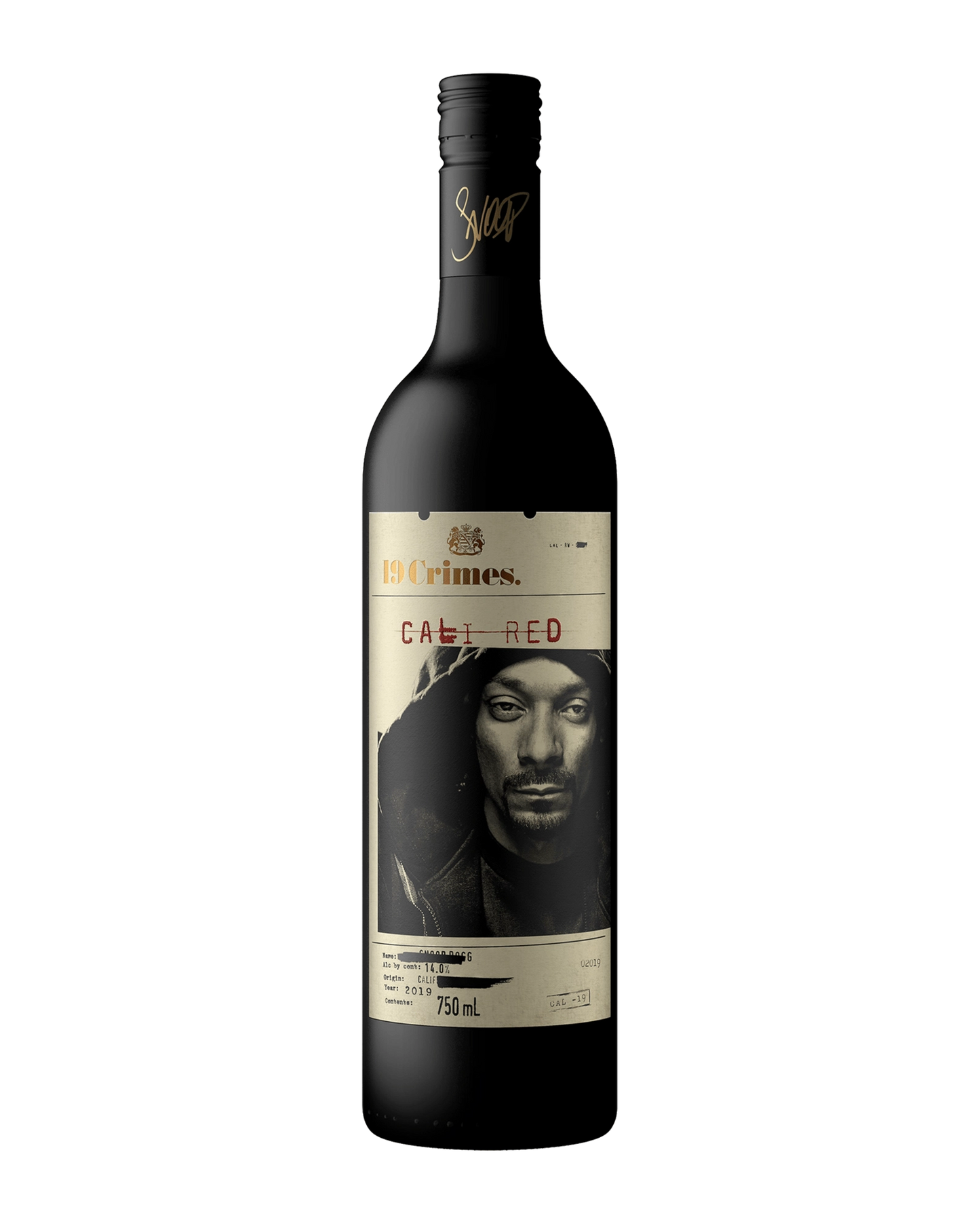 19 Crimes Cali Red Snoop Dogg 750mL