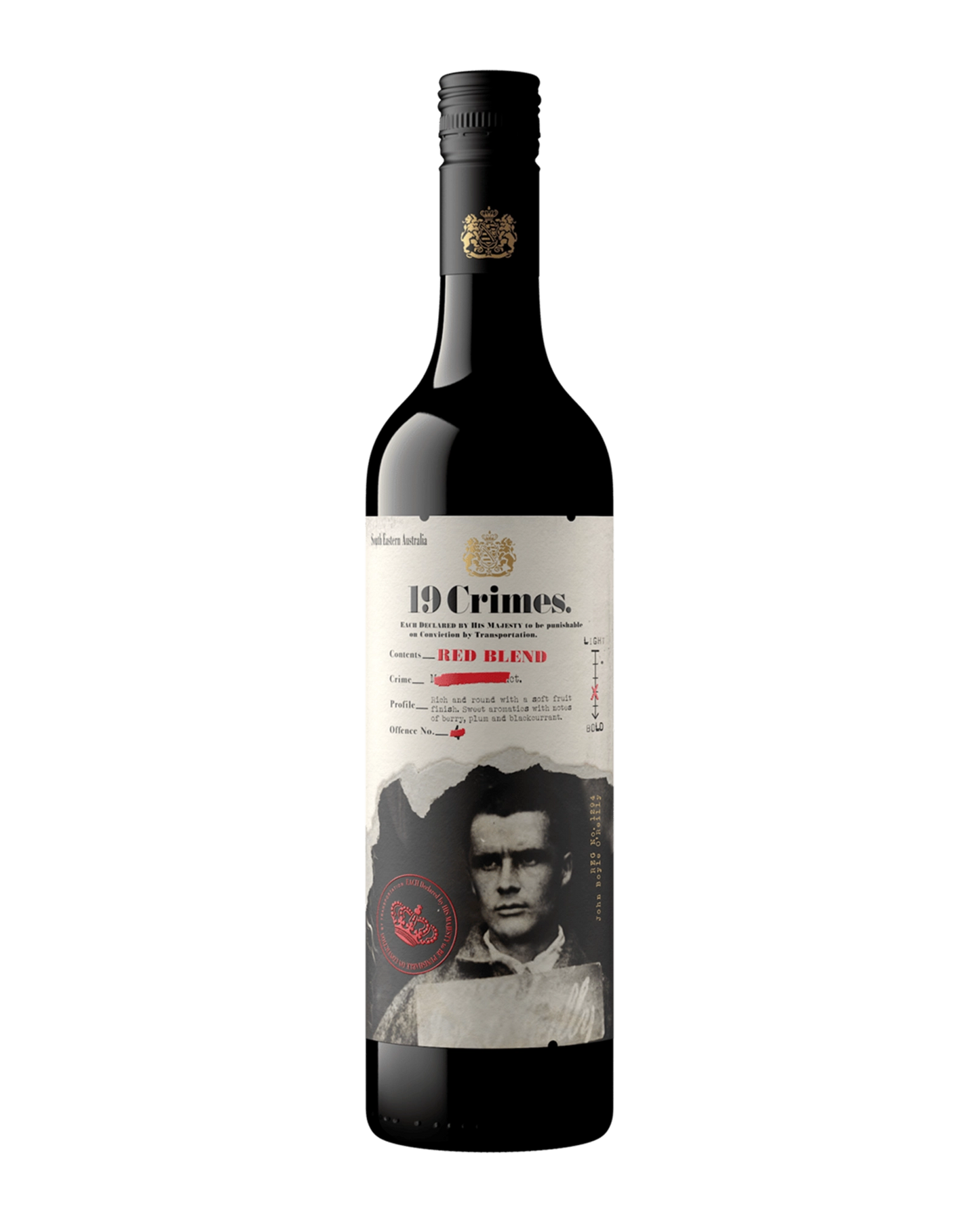 19 Crimes Red Blend NV 750mL