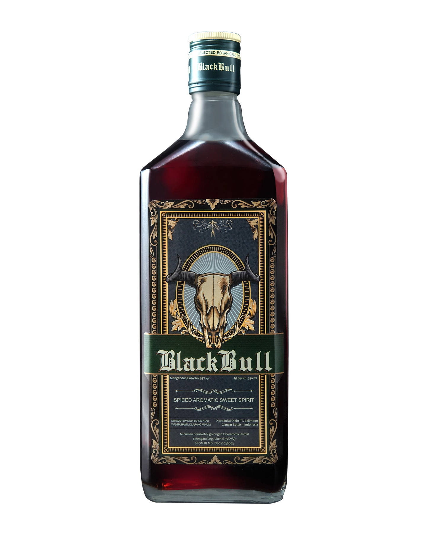 Black Bull Herbal Liqueur 750mL
