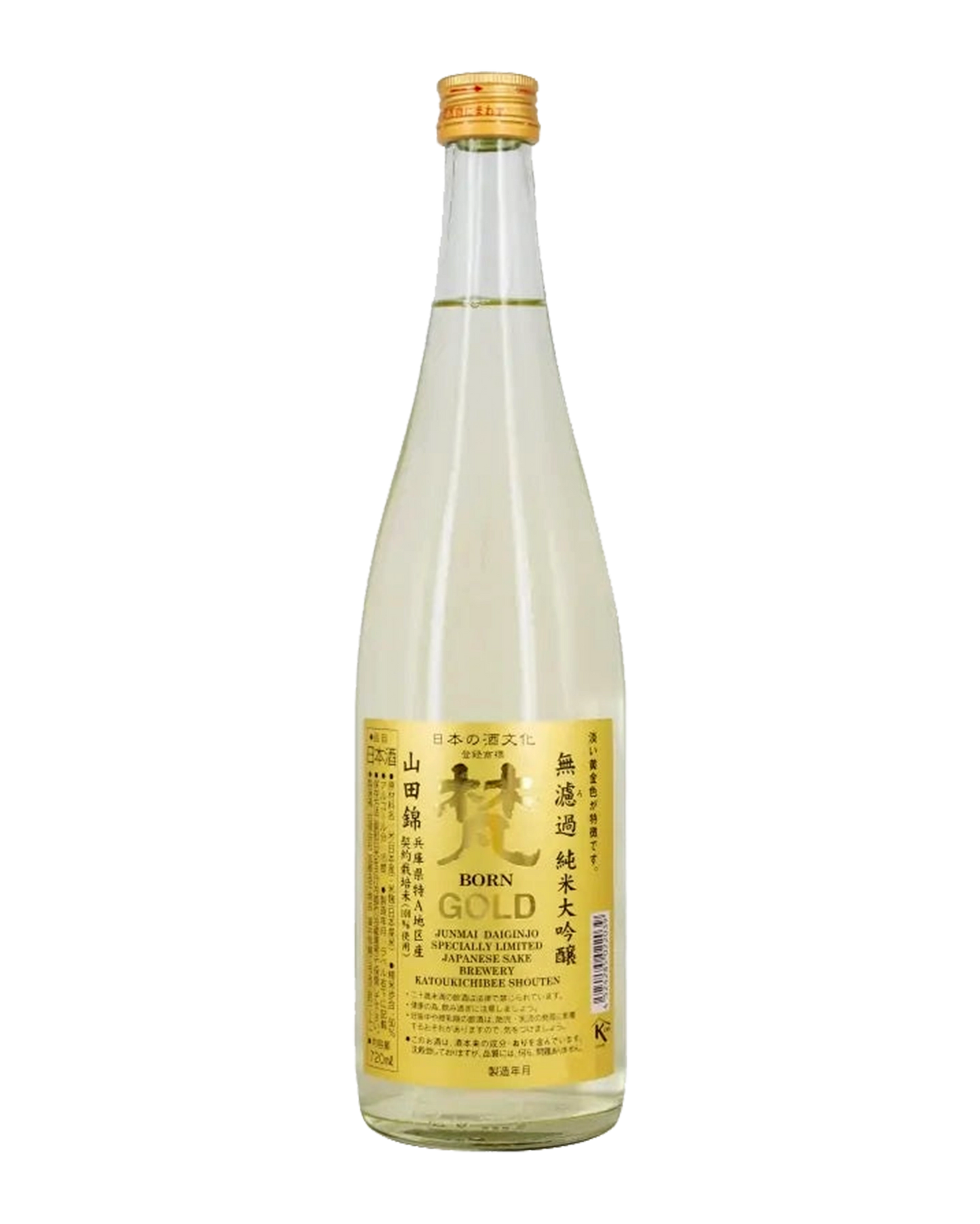 Born Gold Muroka Junmai Daiginjo 720mL