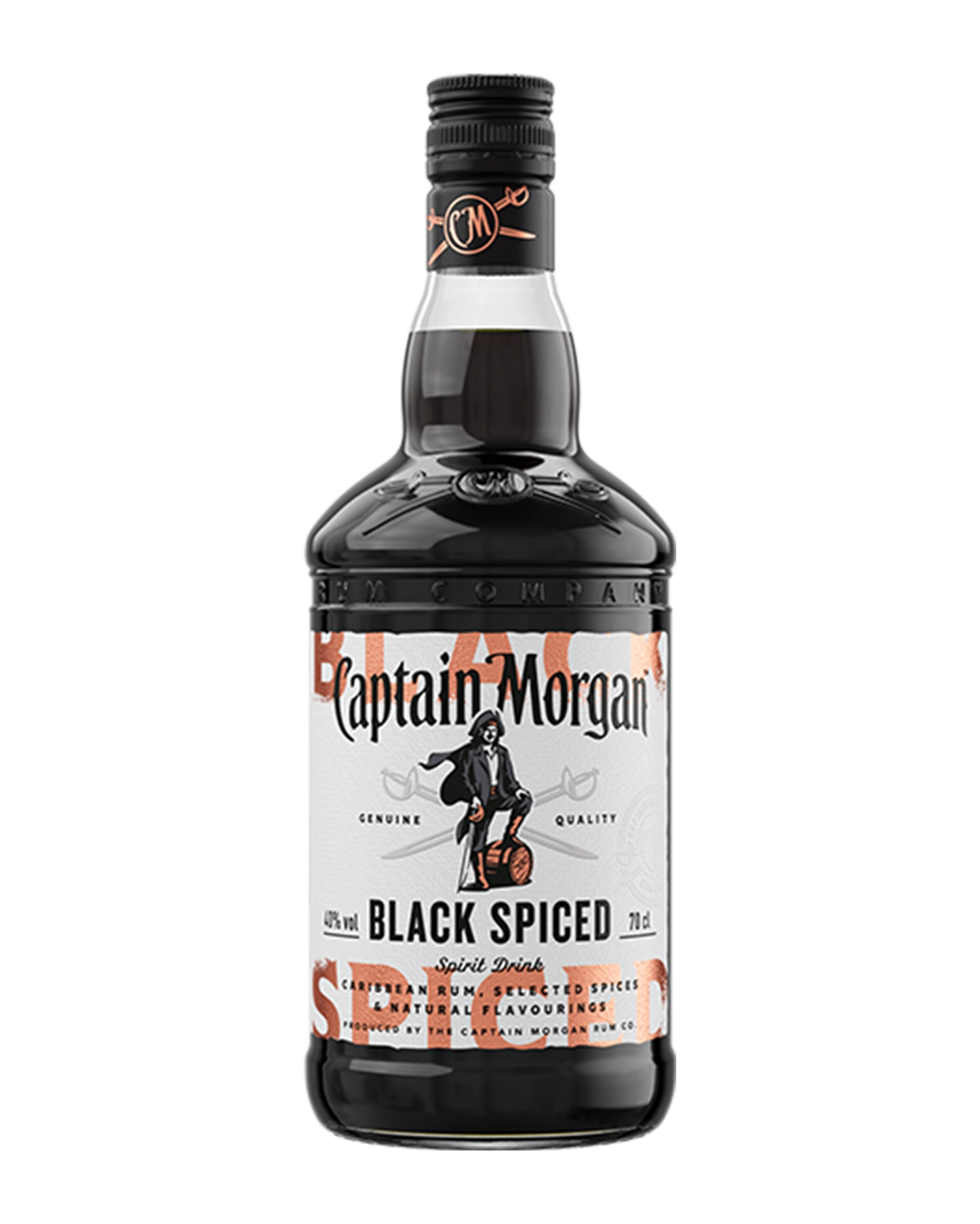 Captain Morgan Black Spiced 700mL