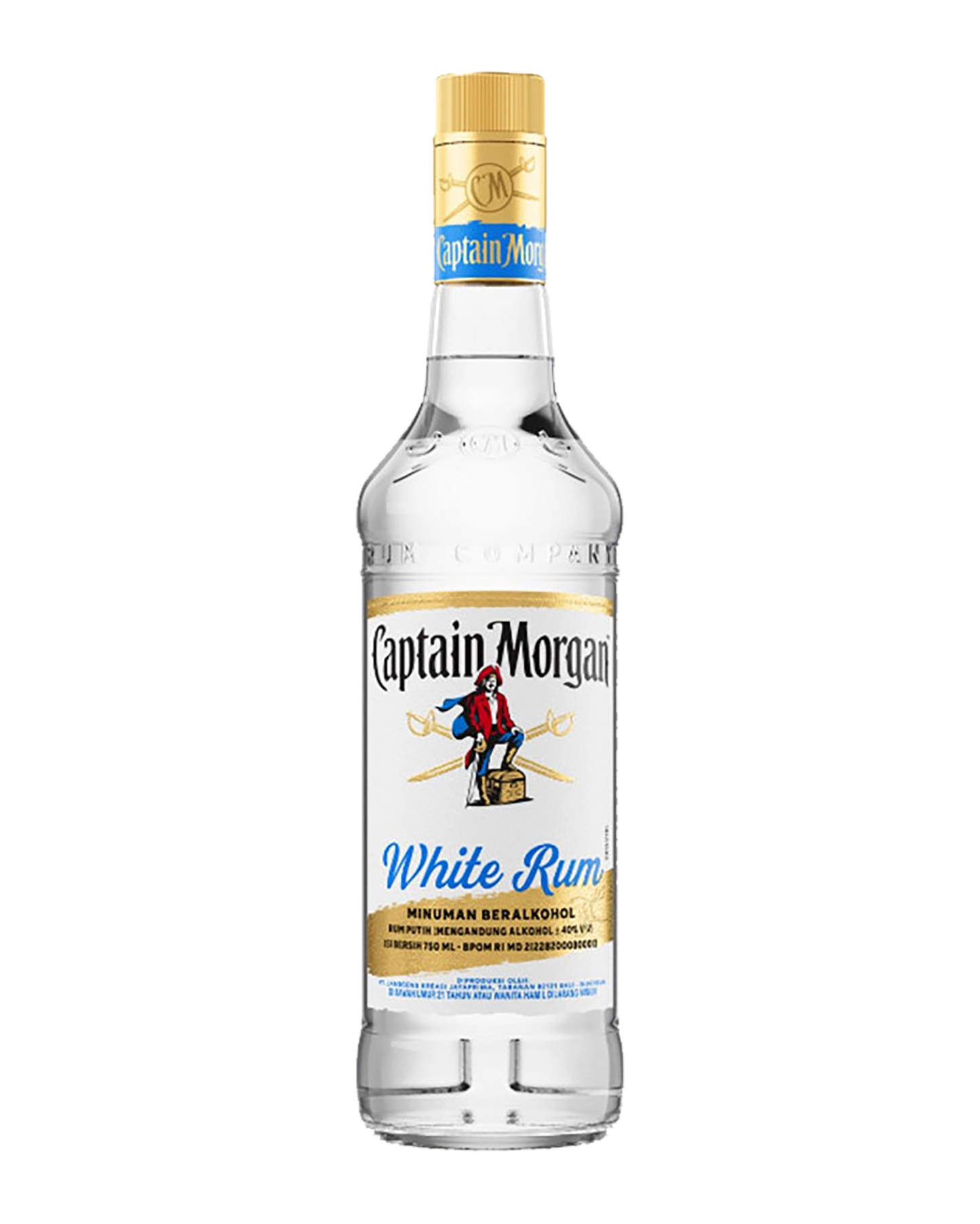 Captain Morgan White Rum 750mL