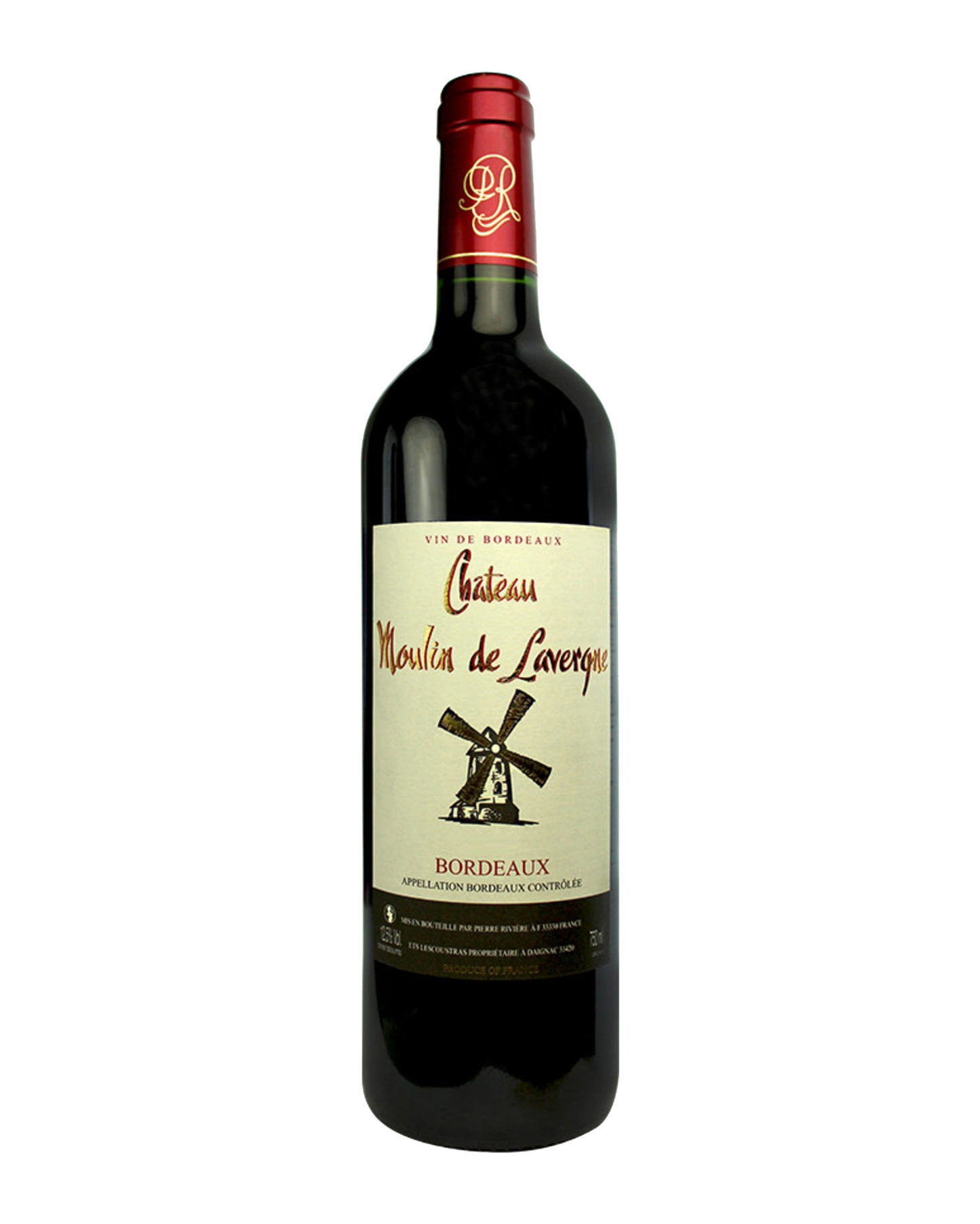 Chateau Moulin Lavergne Bordeaux 2018 750mL