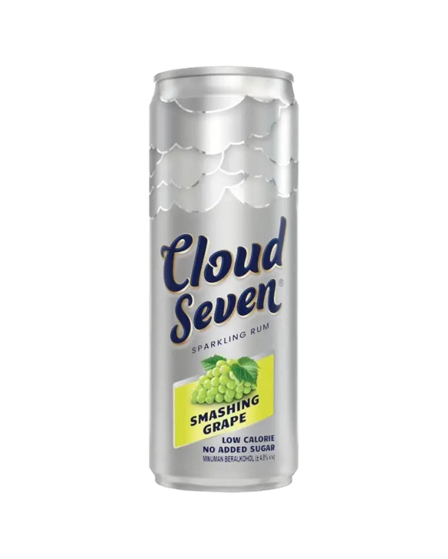 Cloud Seven Hard Seltzer Smashing Grape Can 320mL