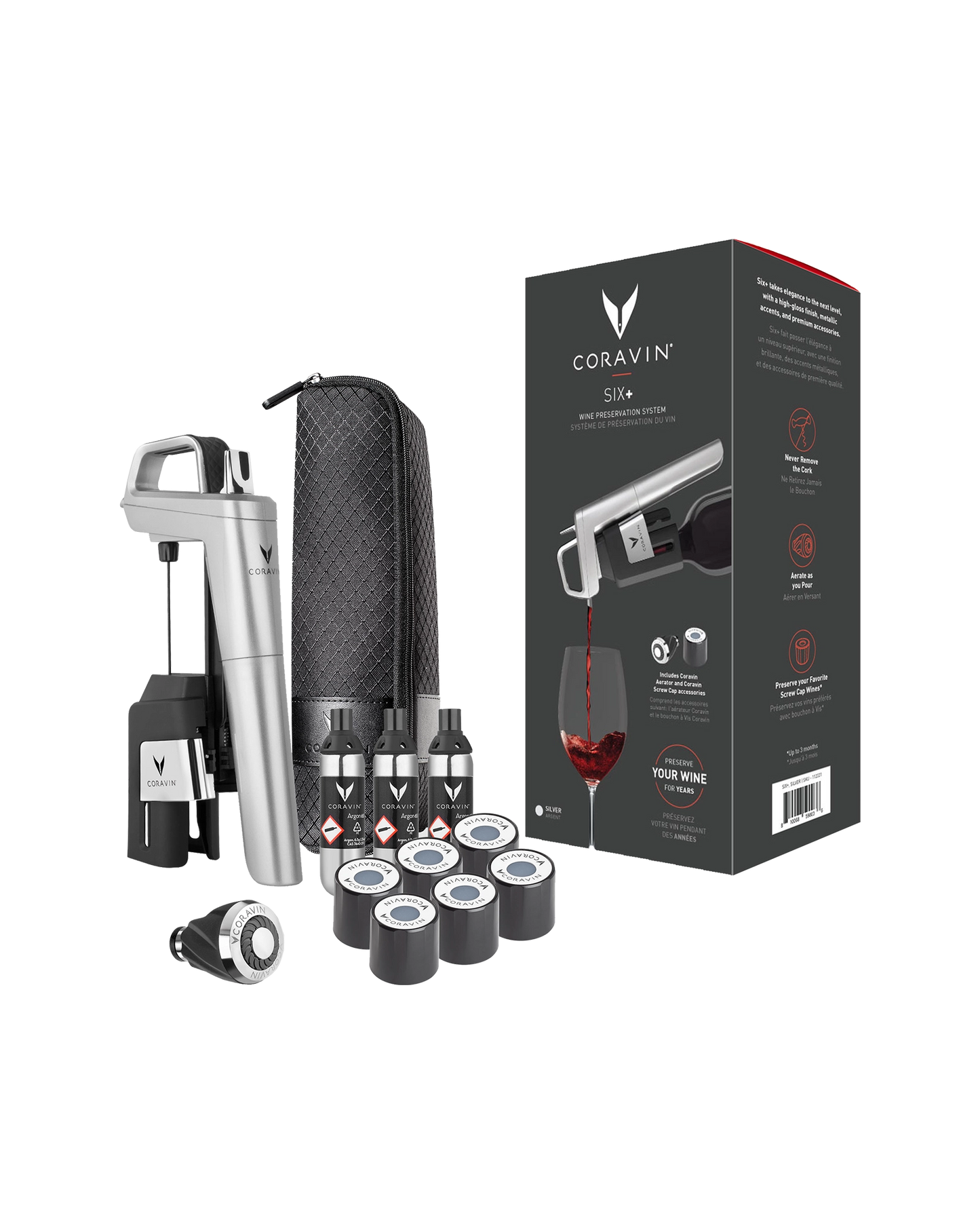 Coravin Six+ Silver