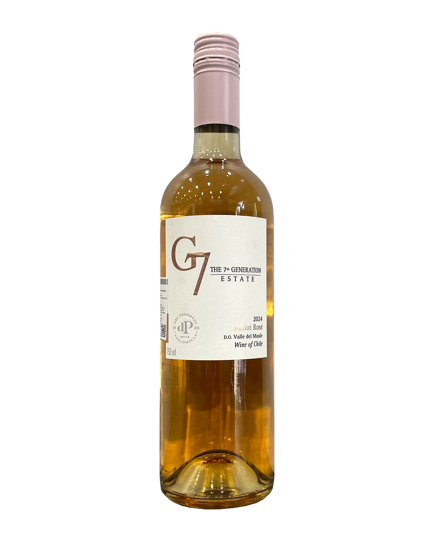 G7 Merlot Rose Wine 750mL
