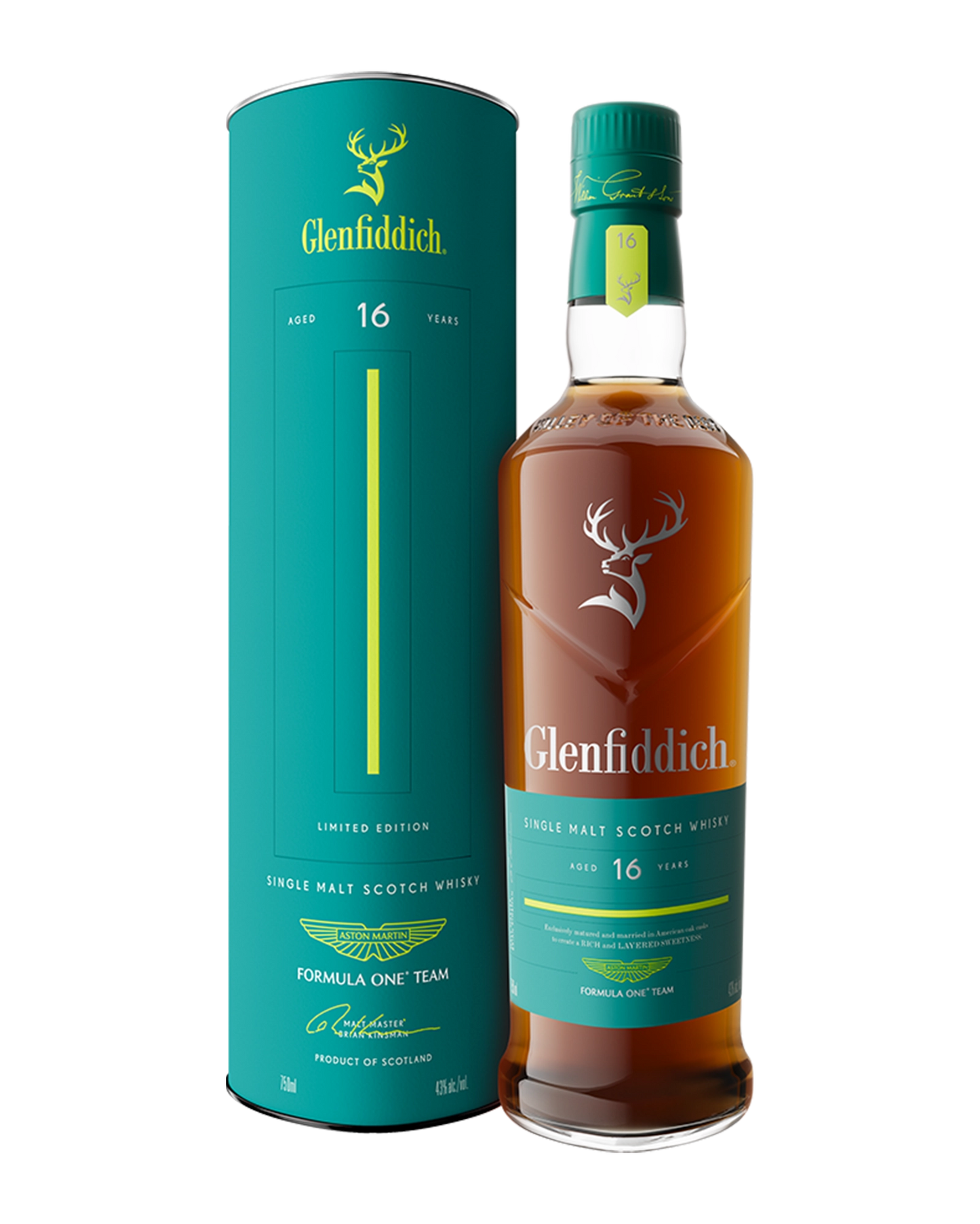 Glenfiddich 16YO Aston Martin 700mL