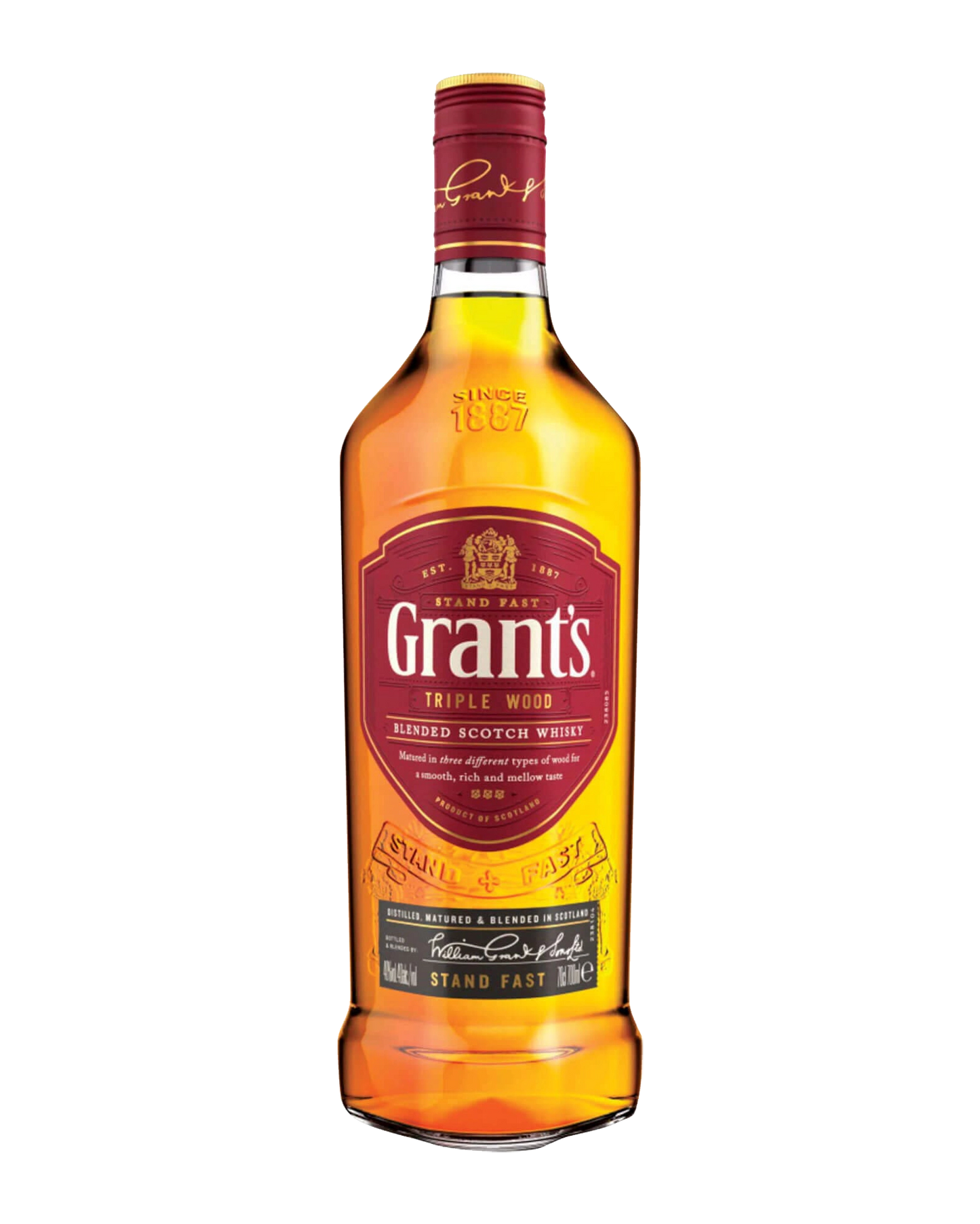 Grant's Triple Wood Blended Scotch Whisky 700mL