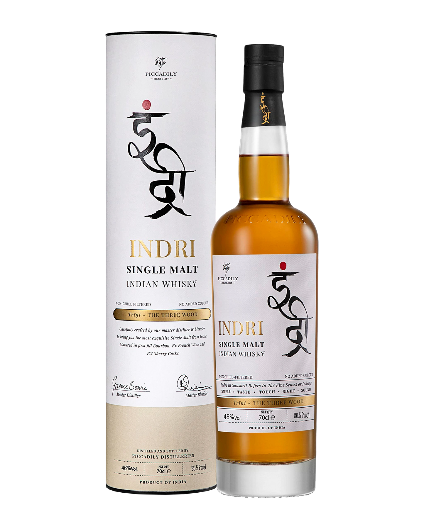 Indri Trini Indian Whisky 700mL