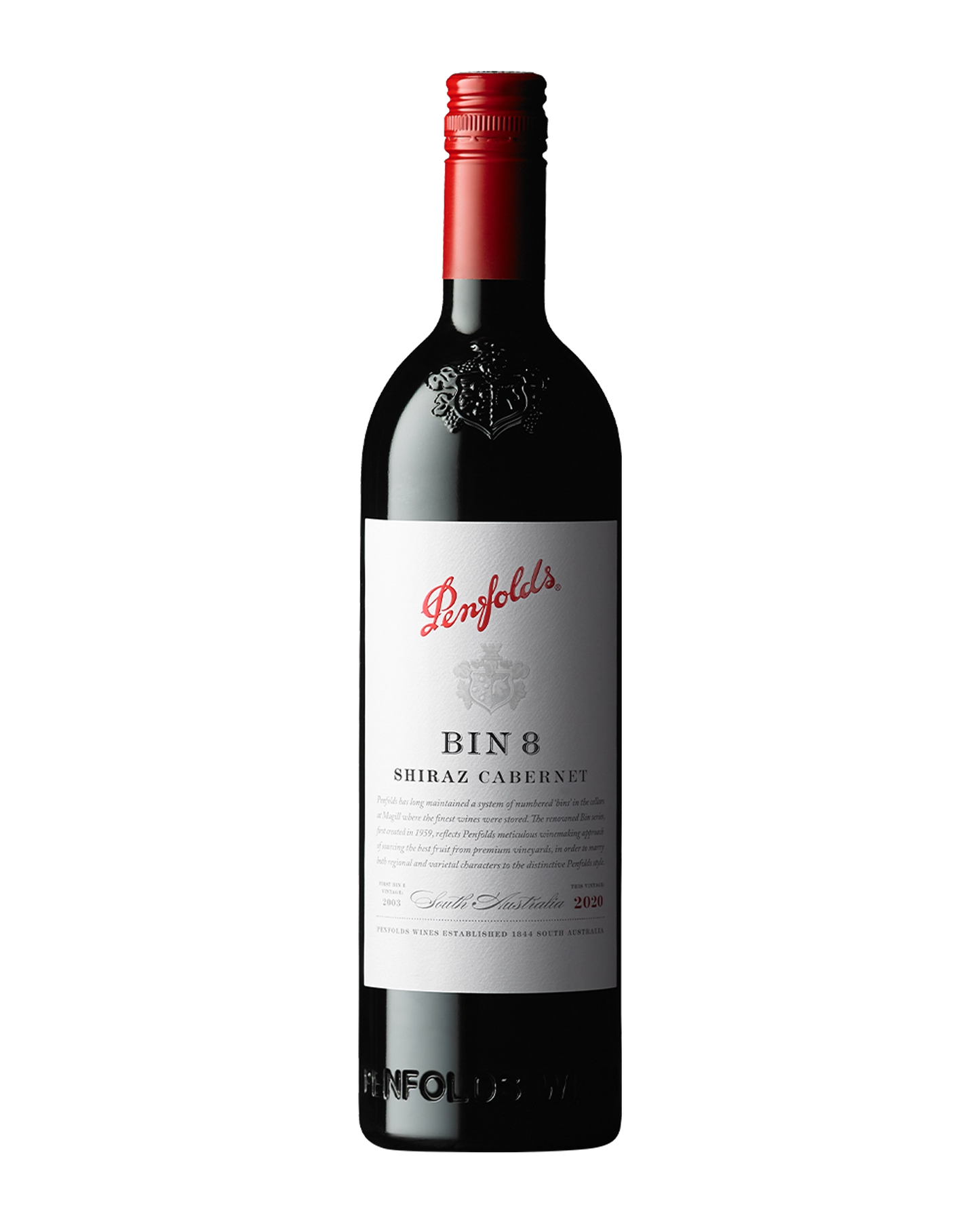 Penfolds BIN 8 Shiraz Cabernet 750mL