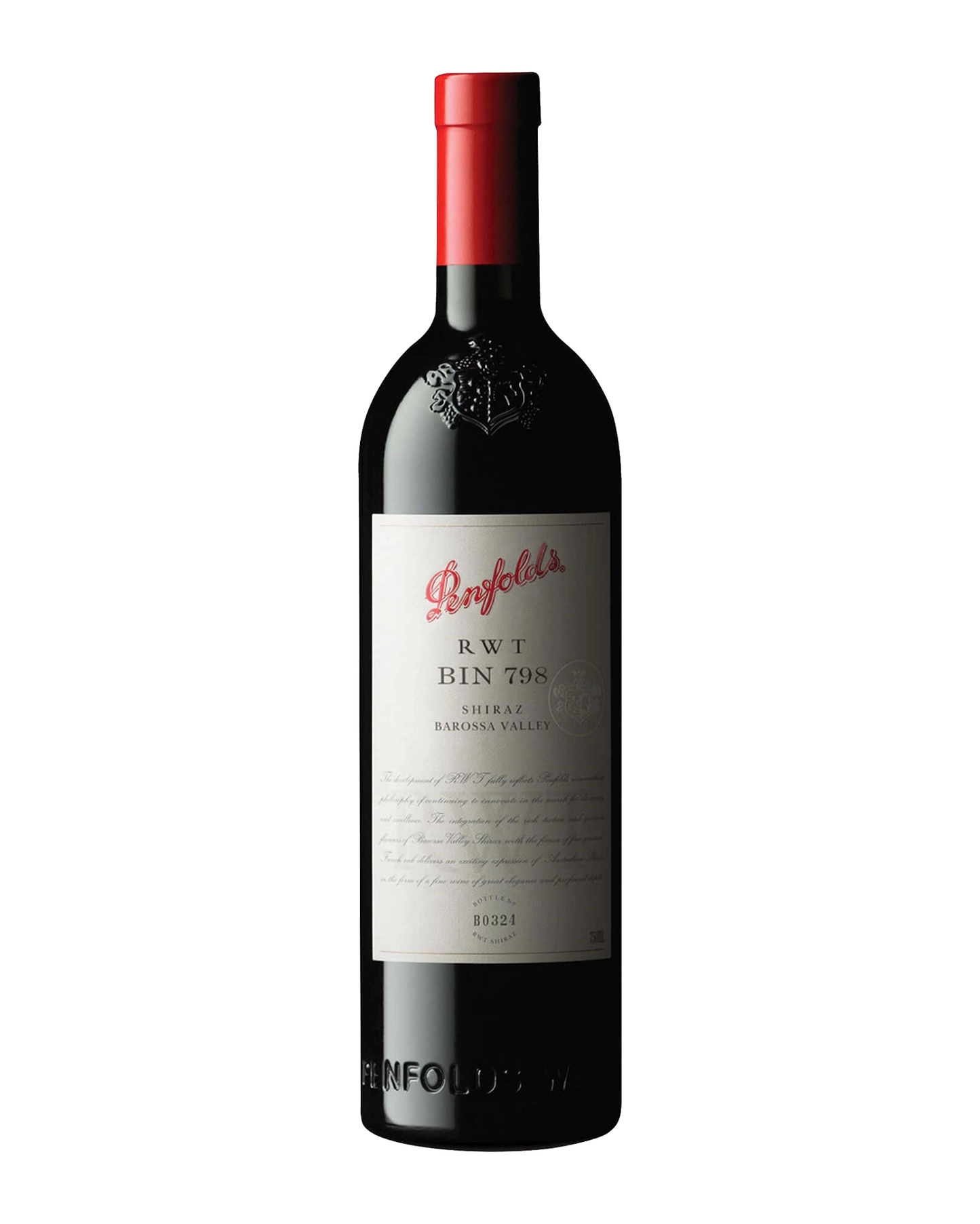 Penfolds RWT BIN 798 Shiraz 2017 750mL