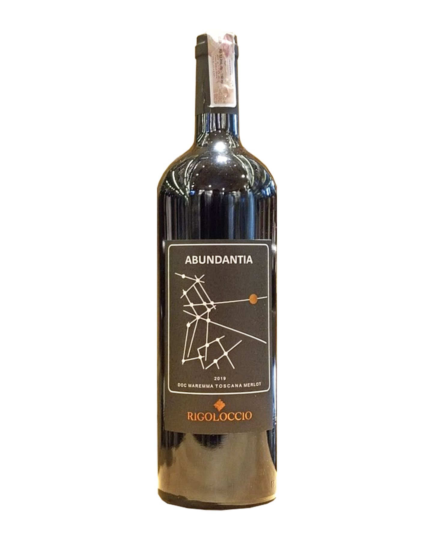 Rigoloccio Abudantia Merlot Doc Maremma. Tuscany 2019 750mL