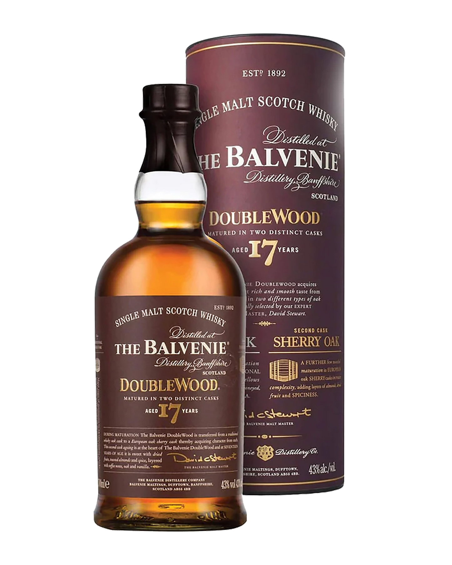 The Balvenie 17YO Double Wood 700mL