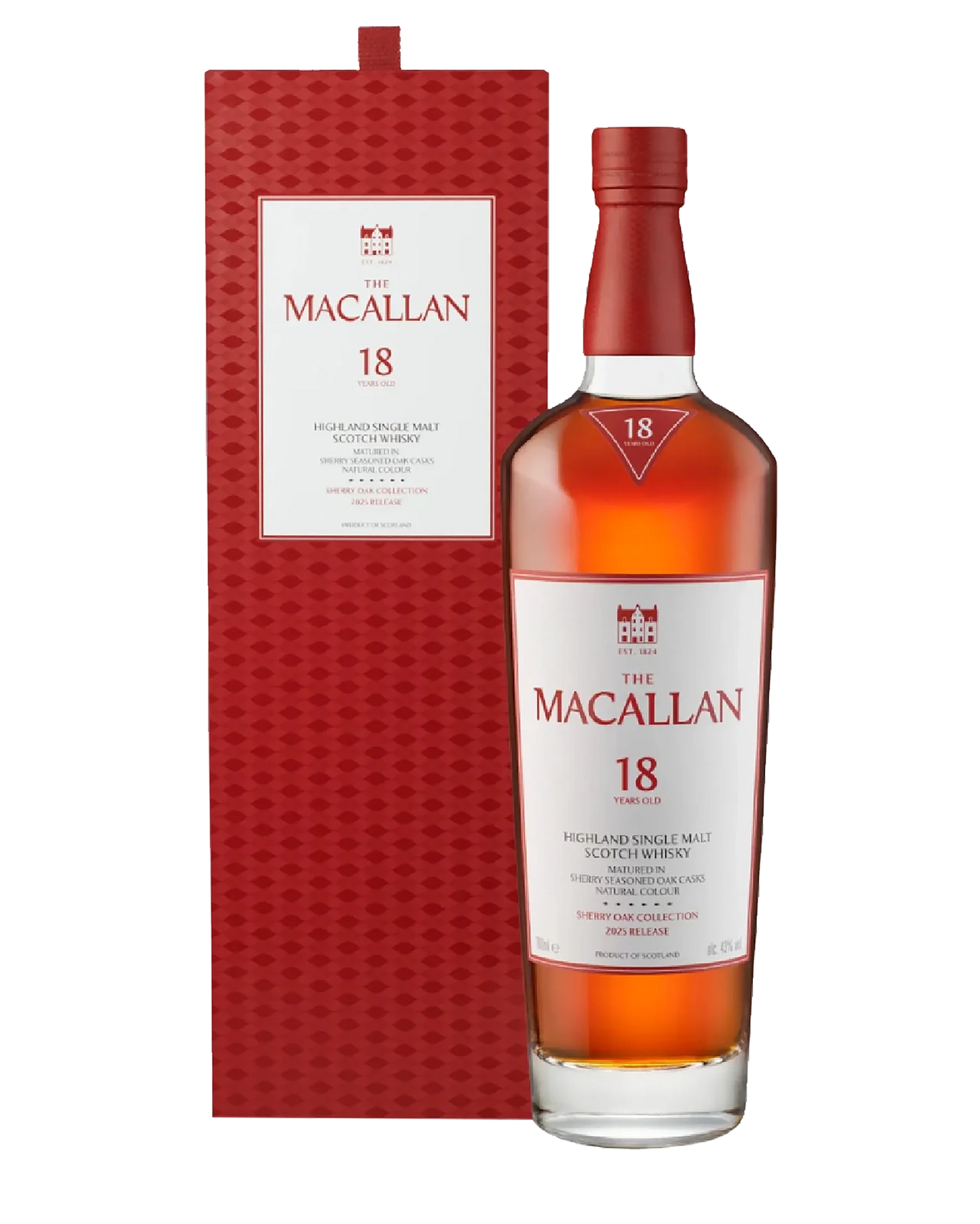 The Macallan 18YO Sherry Collection 700mL