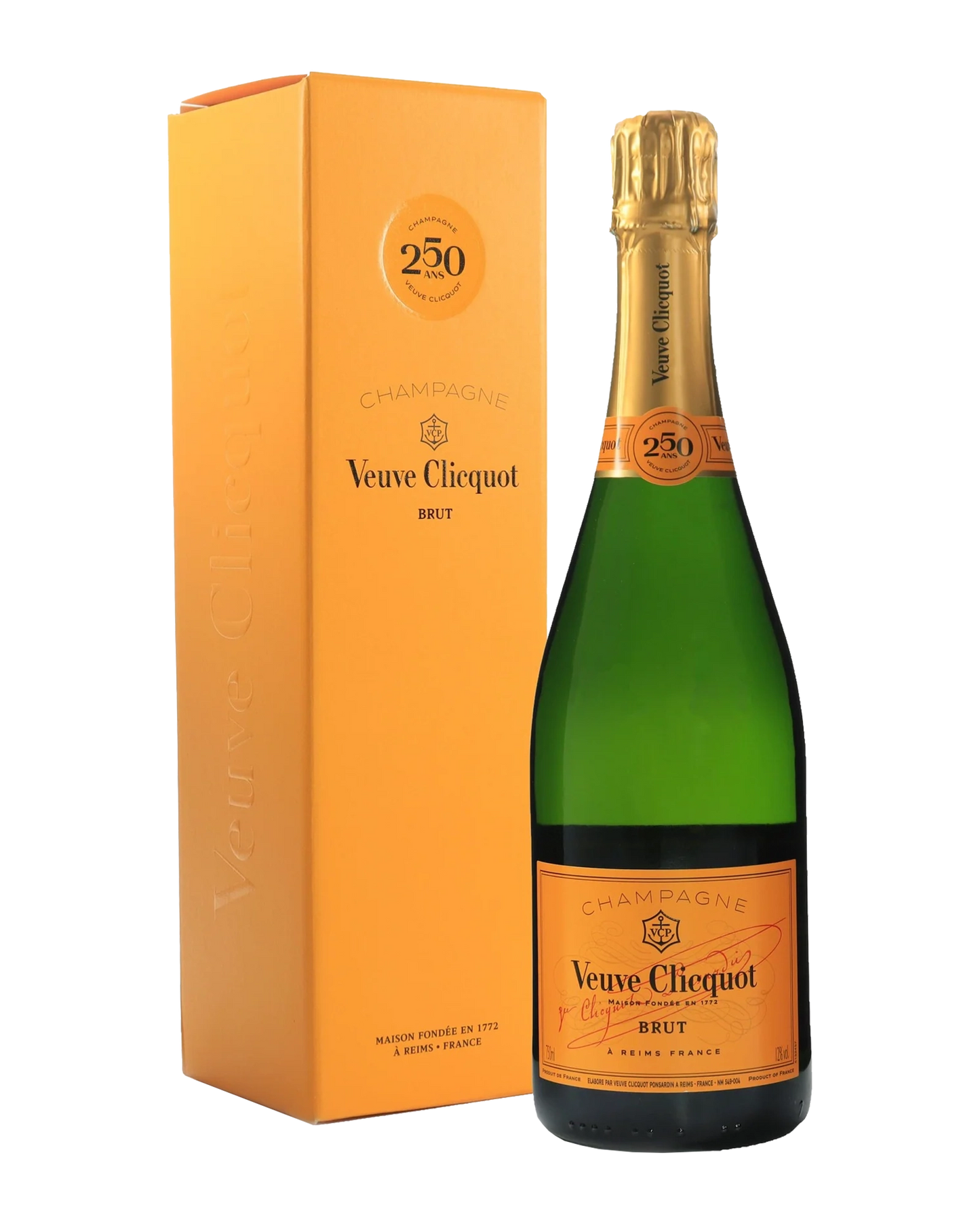 Veuve Clicquot Brut Yellow Label with Box 750mL