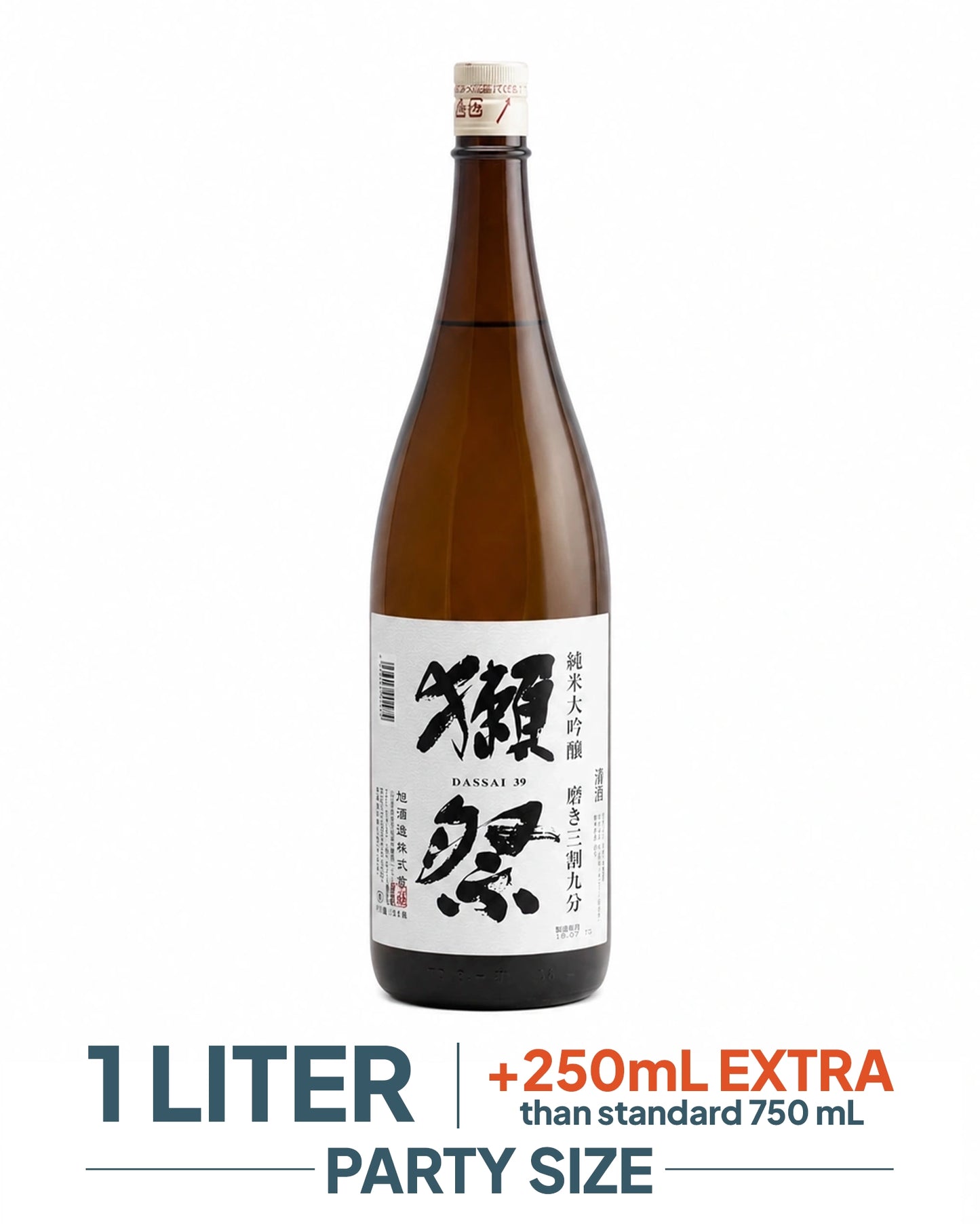 Dassai Junmai Daiginjo 39 1.8Lt