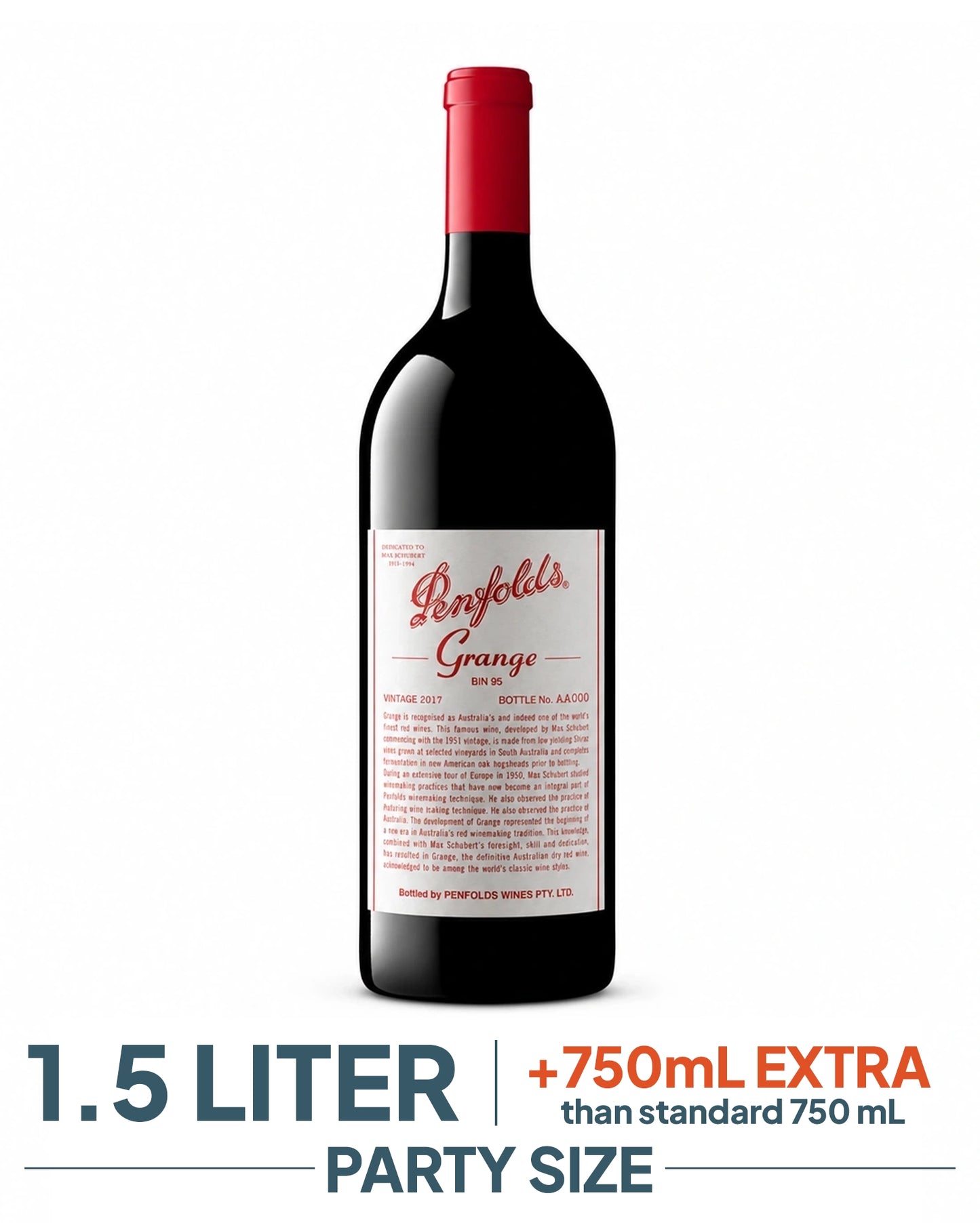 Penfolds Grange BIN 95 2015 Shiraz 1.5Lt