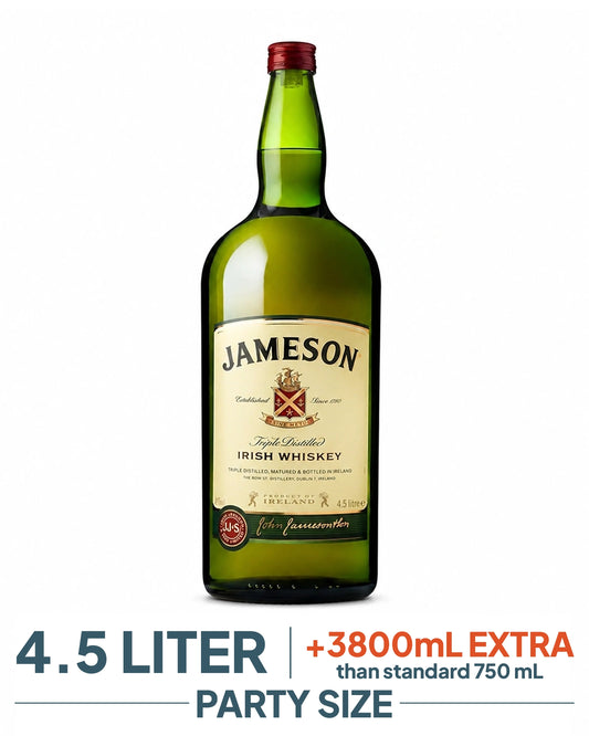 Jameson Irish Whiskey 4.5Lt