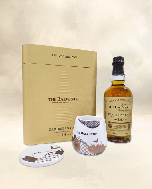 The Balvenie 14YO Caribbean Cask Gift Set
