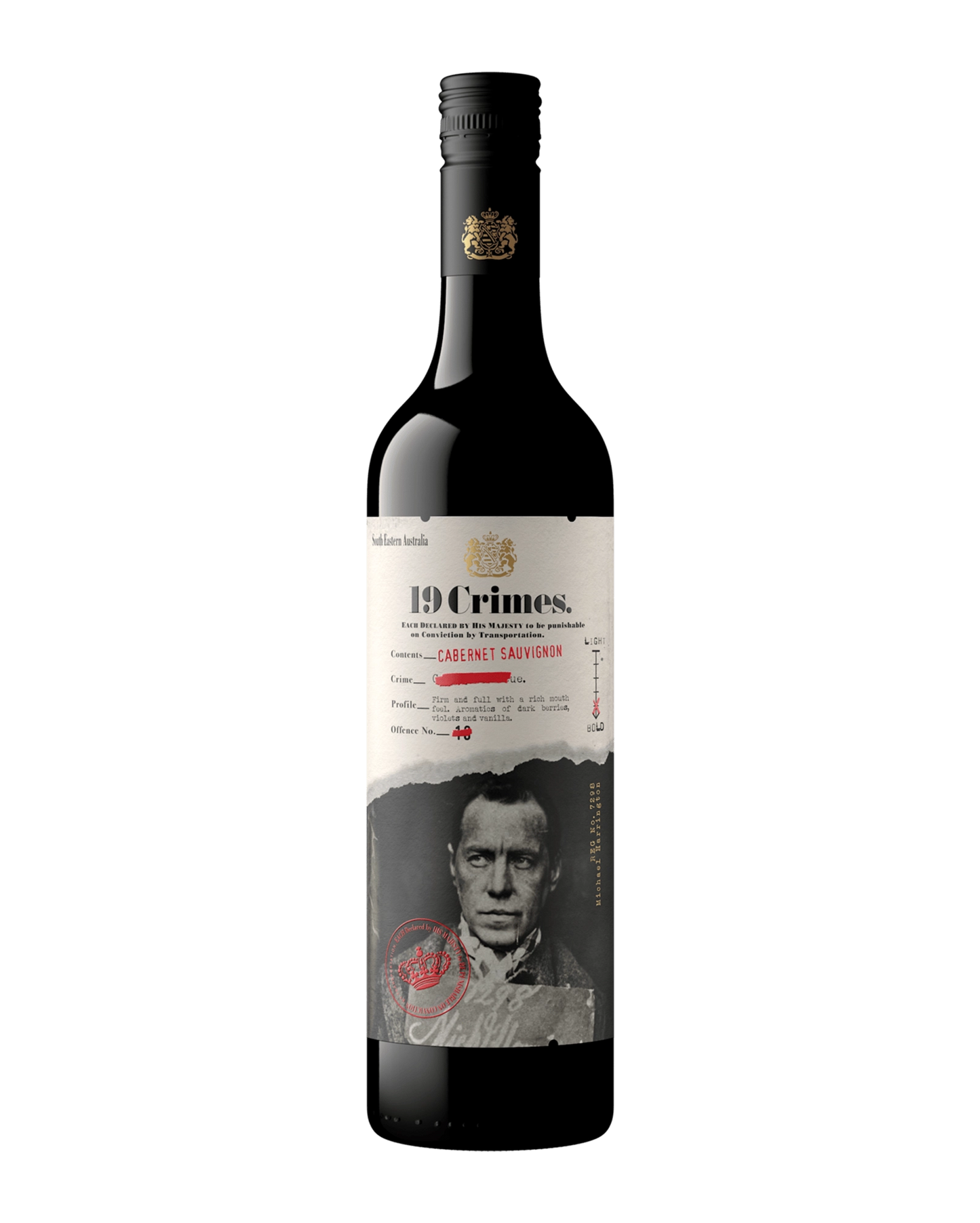 19 Crimes Cabernet Sauvignon  750mL