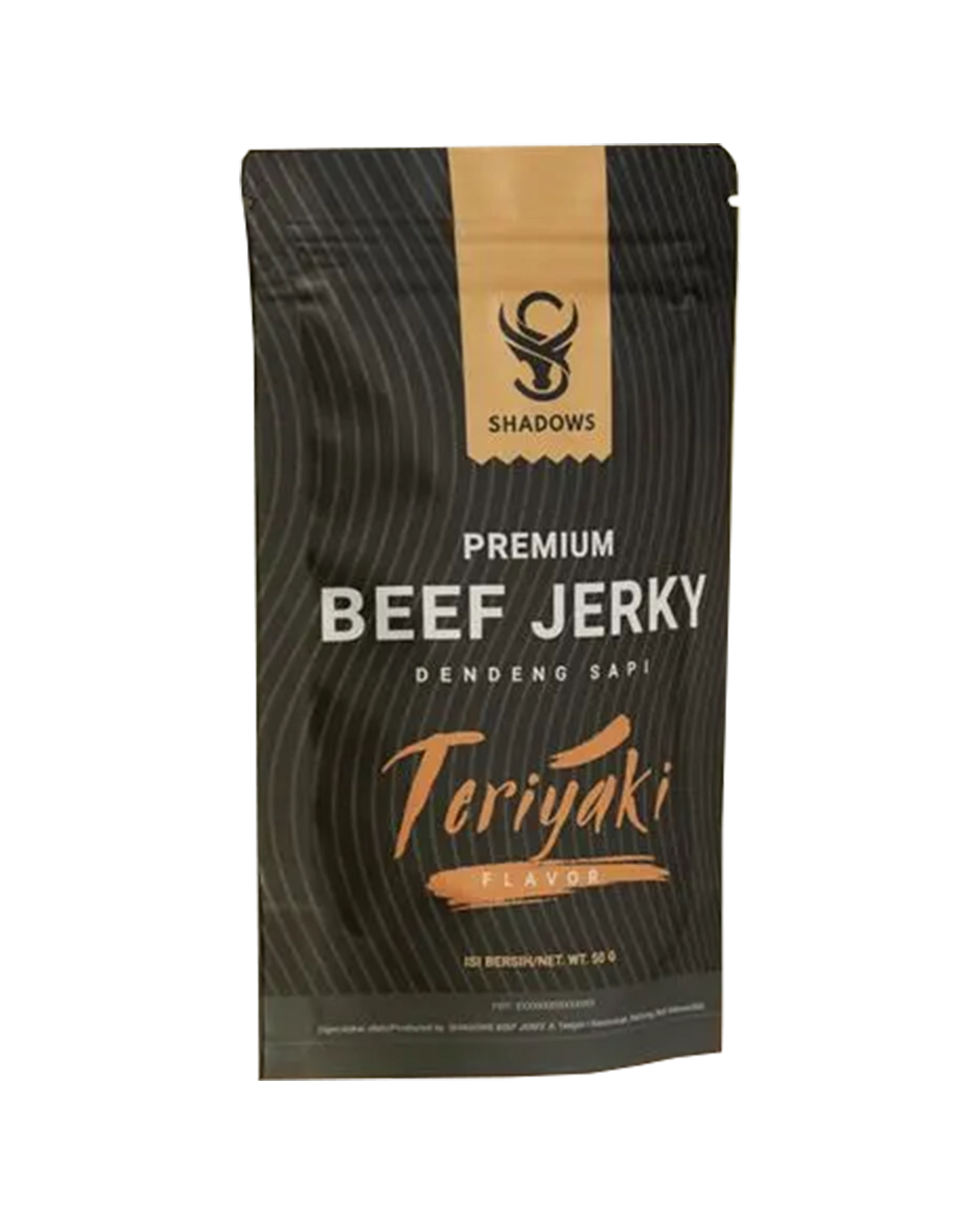 Shadows Beef Jerky Teriyaki 50g