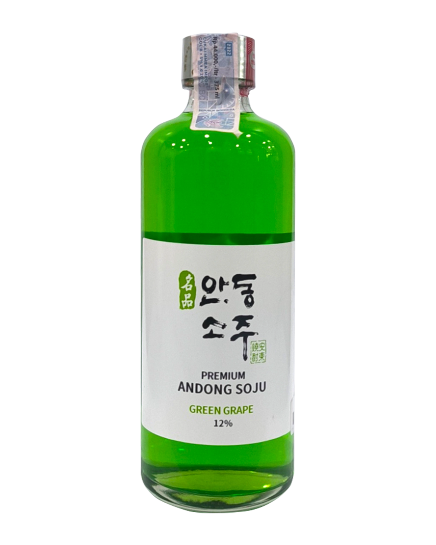Andong Soju Premium Green Grape 375mL