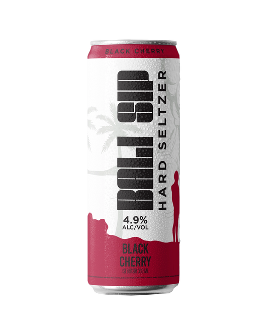 Bali Sip Hard Seltzer Black Cherry 330mL