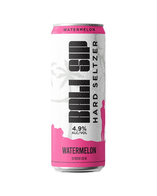 Bali Sip Hard Seltzer Watermelon 330mL