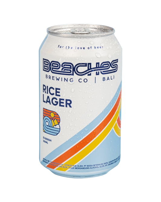 Beaches Rice Lager 330mL