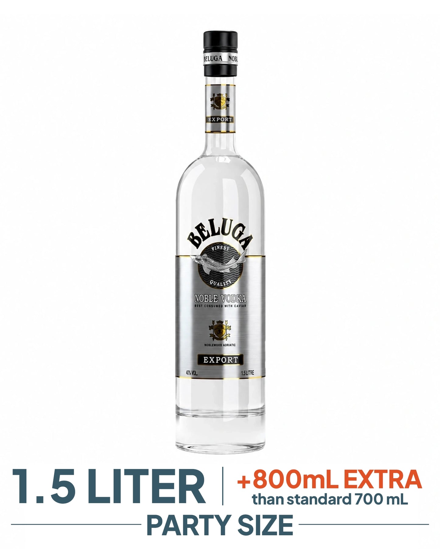 Beluga Noble Vodka 1.5Lt