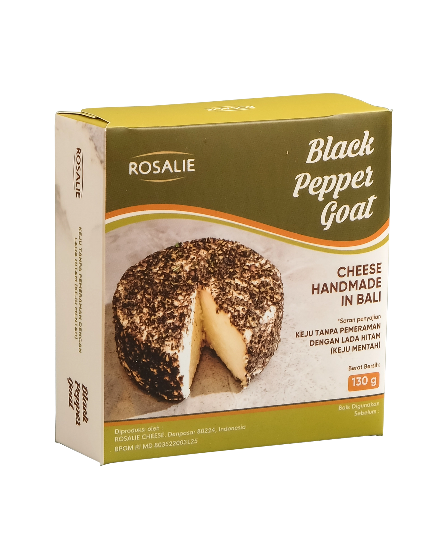 Rosalie Cheese Black Pepper Goat 130g