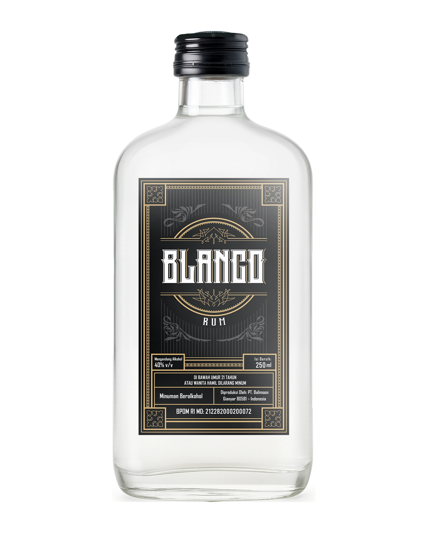 Blanco White Rum 250mL