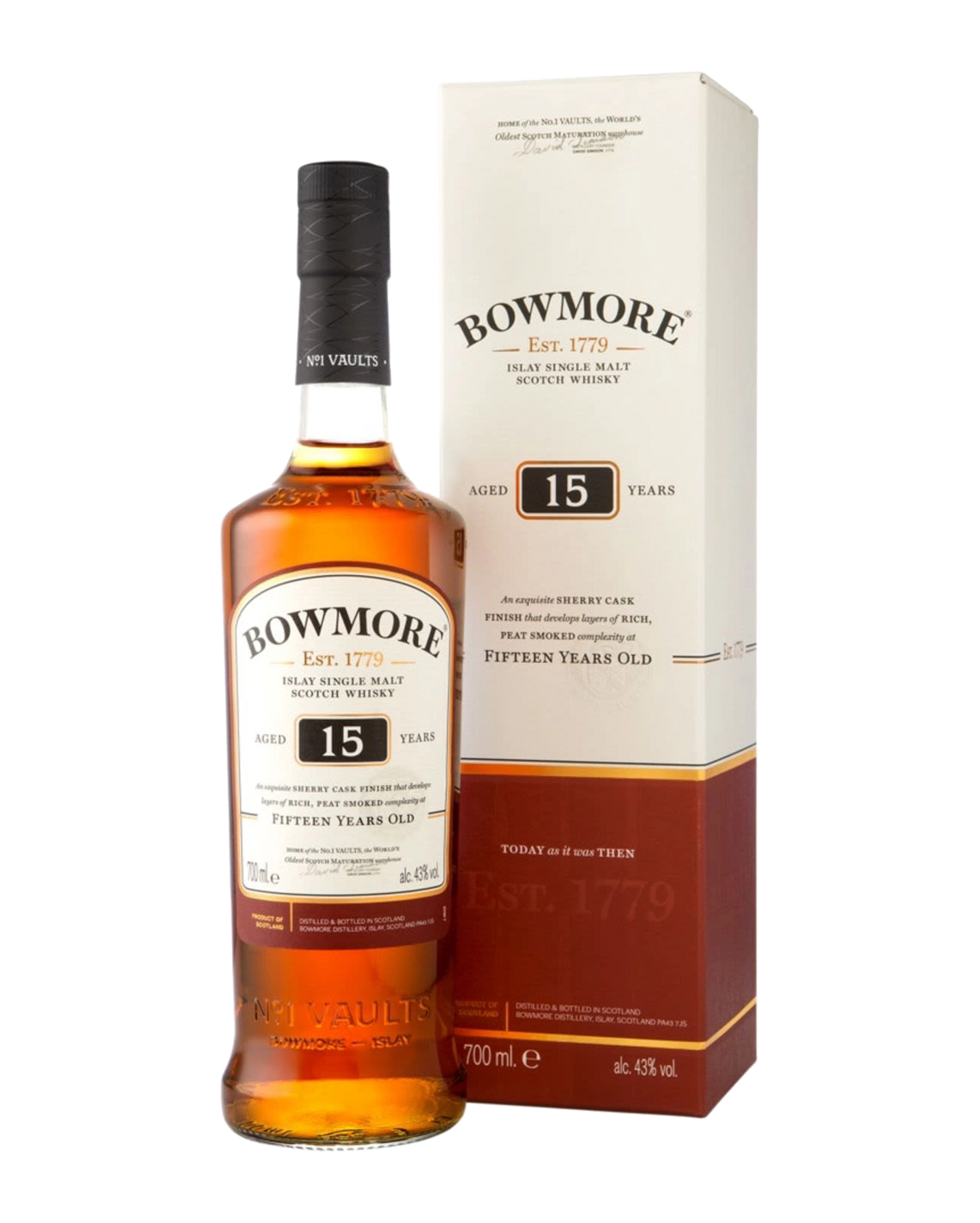 Bowmore 15YO 700mL