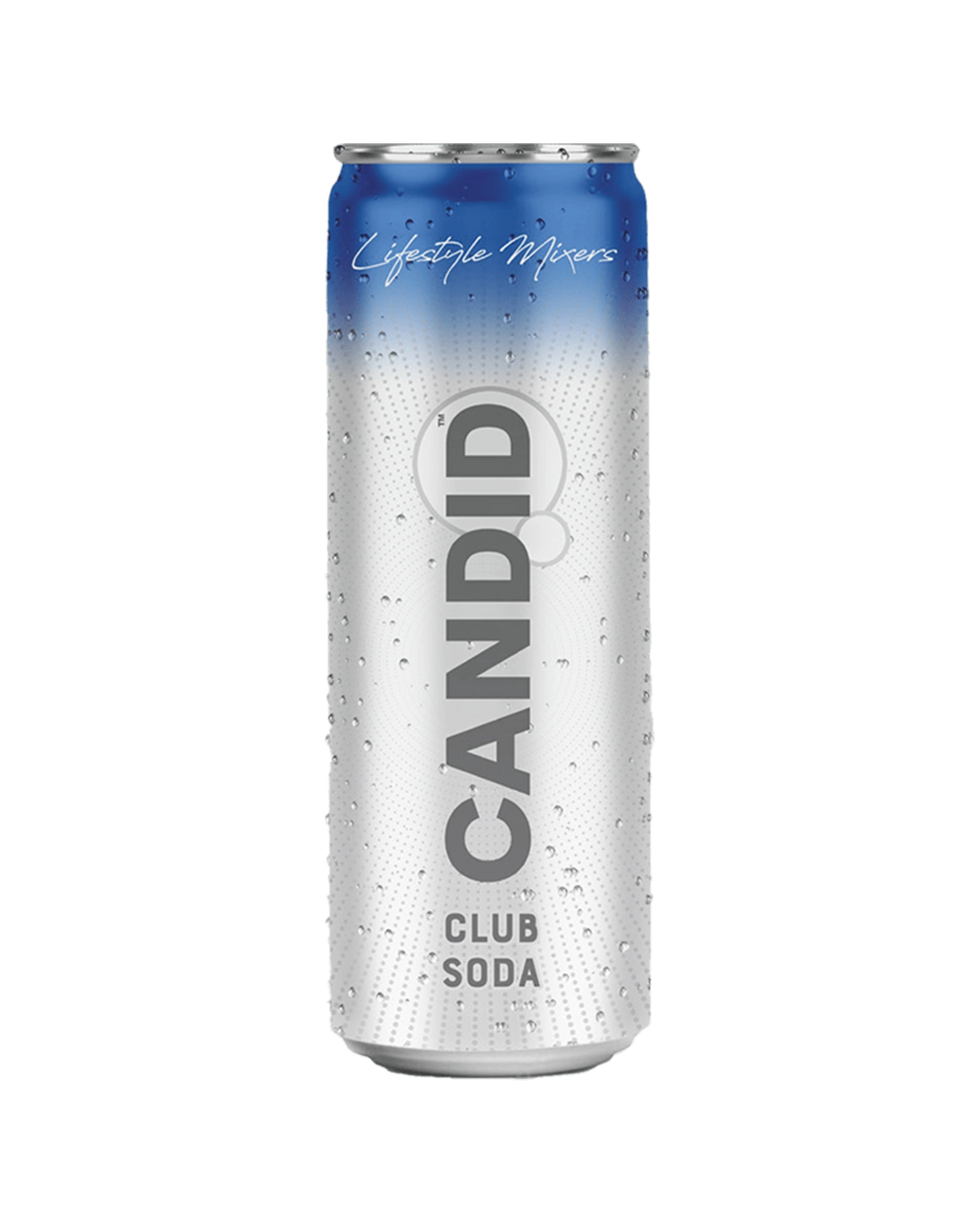 Candid Lifestyle Mixer Club Soda Can 250mL