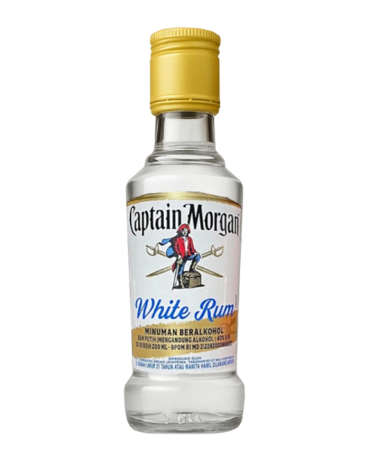 Captain Morgan White Rum 200mL