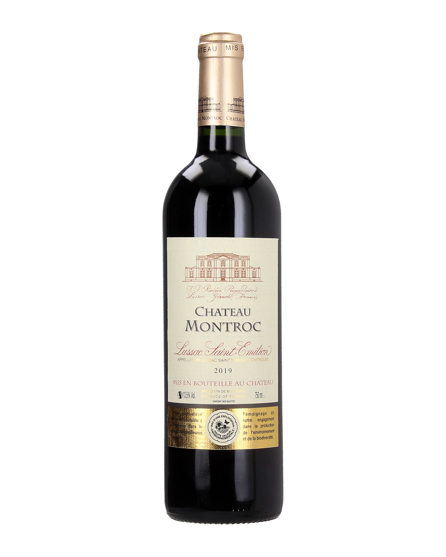 Chateau Montroc Lussac Saint Emilion 2019 750mL