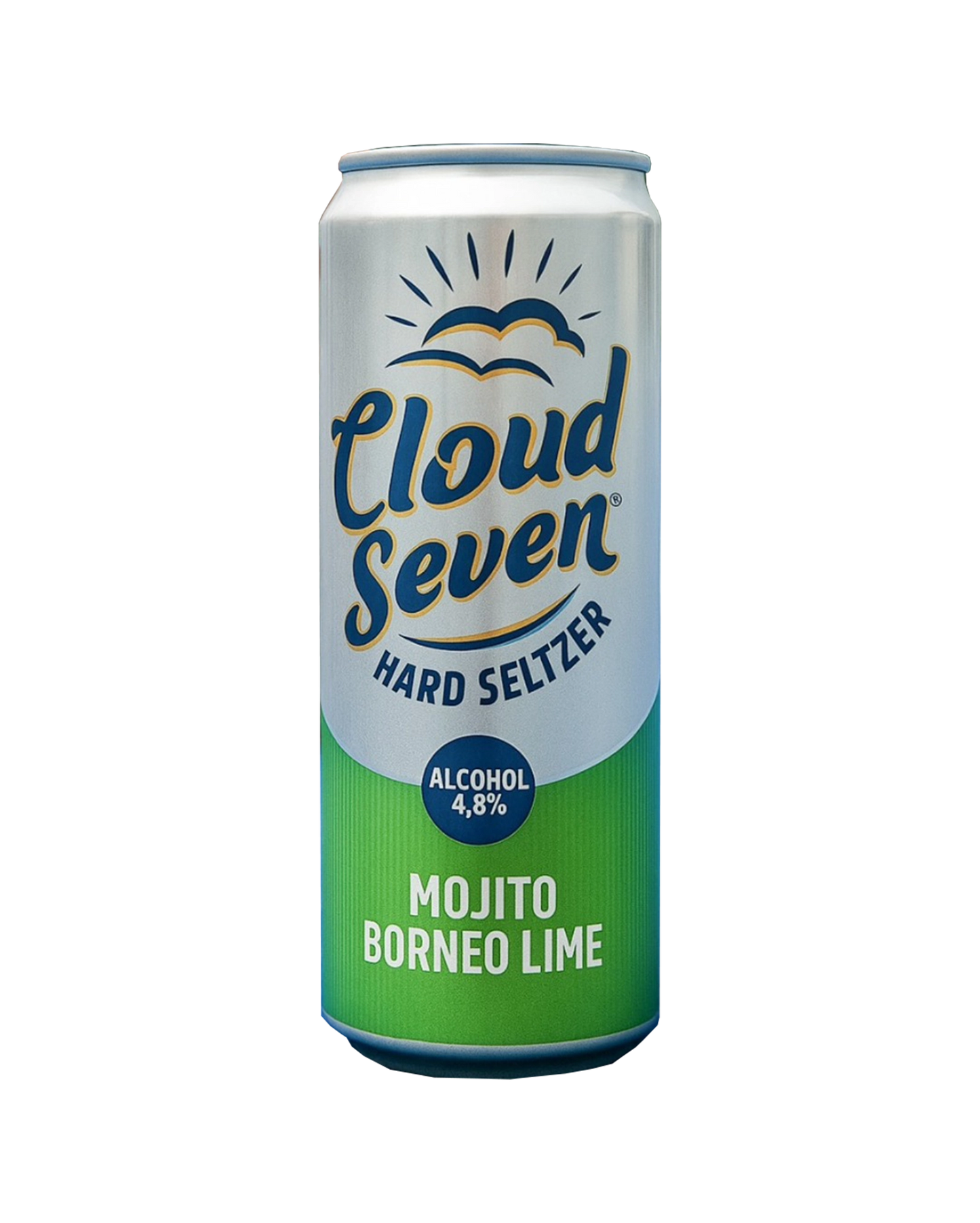 Cloud Seven Hard Seltzer Mojito Borneo Lime Can 320mL