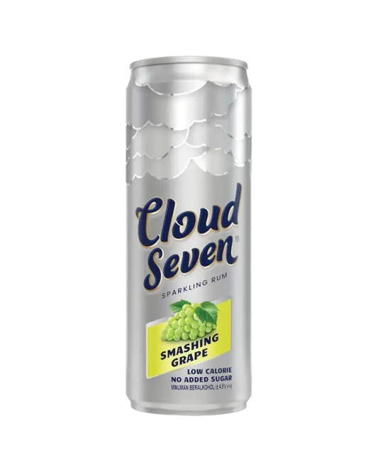 Cloud Seven Hard Seltzer Smashing Grape Can 320mL