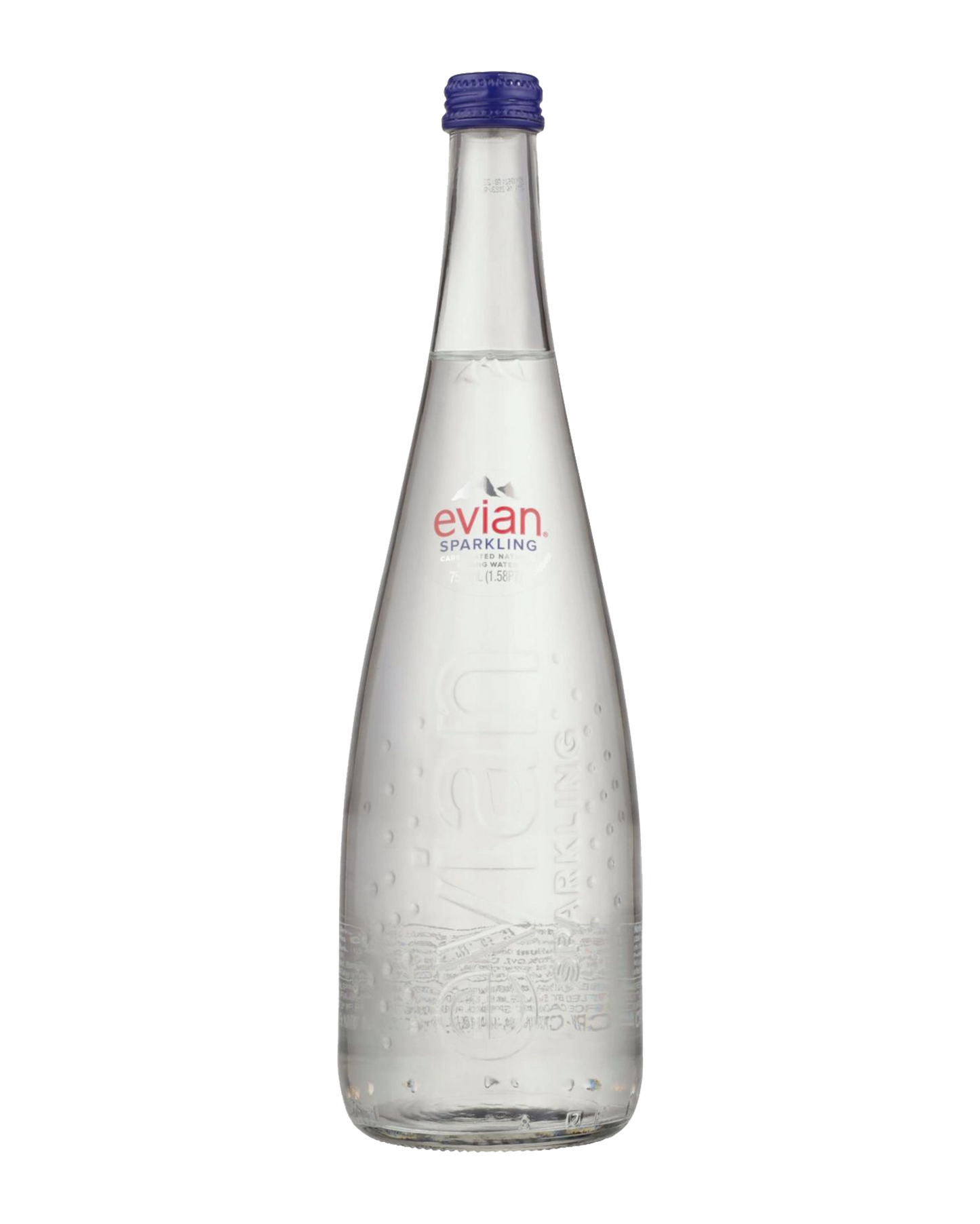 Evian Sparkling Water 750mL