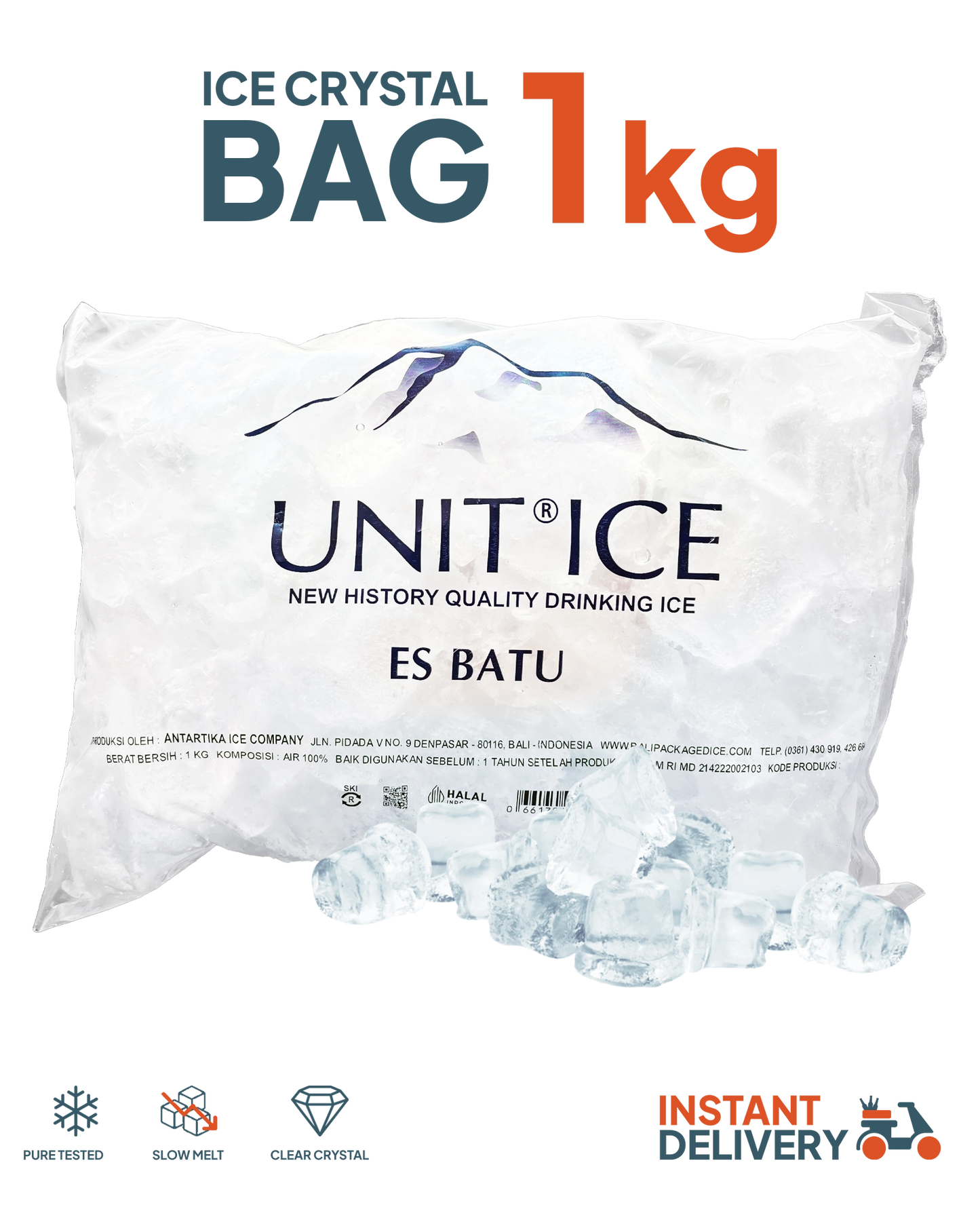 Ice Crystall Bag @1Kg