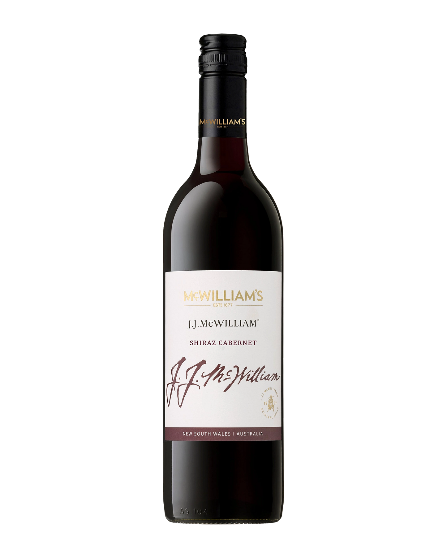 JJ McWilliams Shiraz Cabernet 750mL