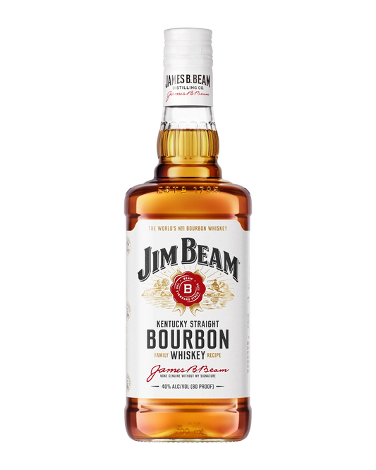Jim Beam White Kentucky Straight Bourbon Whiskey 700mL