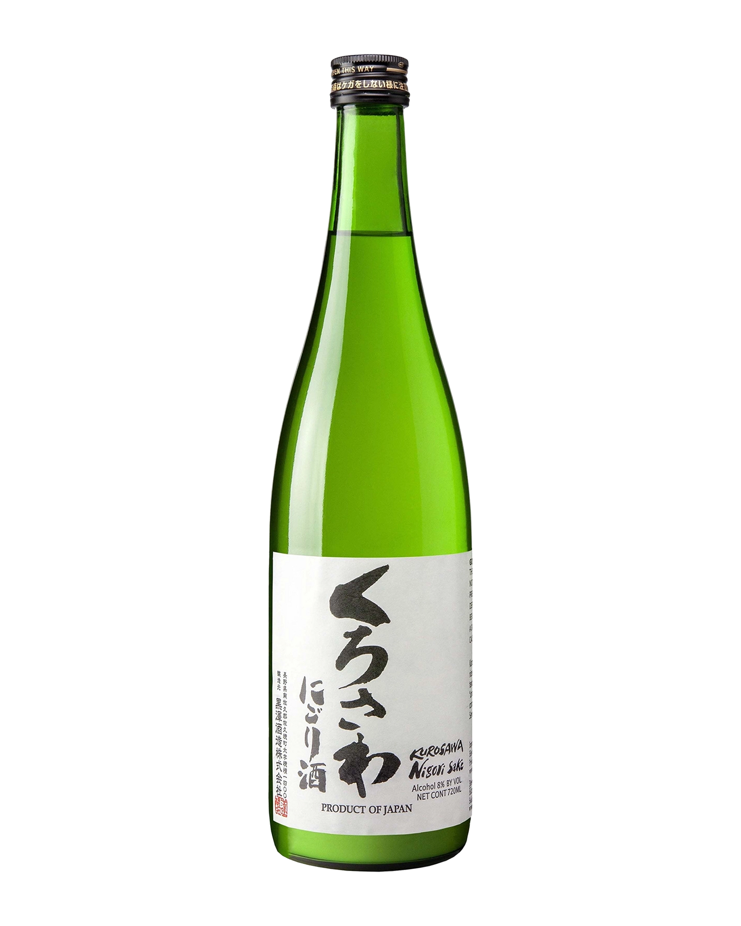 Kurosawa Junmai Nigori Sake 720mL