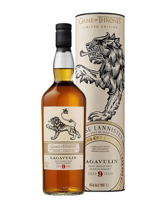 Lagavulin 9YO Game of Thrones House Lannister 700mL