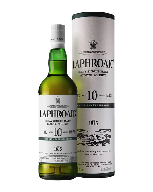 Laphroaig Cask Strength 10YO 700mL
