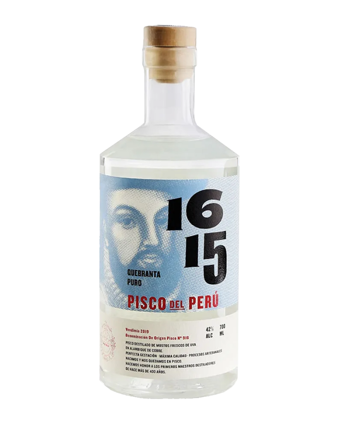 Pisco 1615 Puro Quebranta 700mL