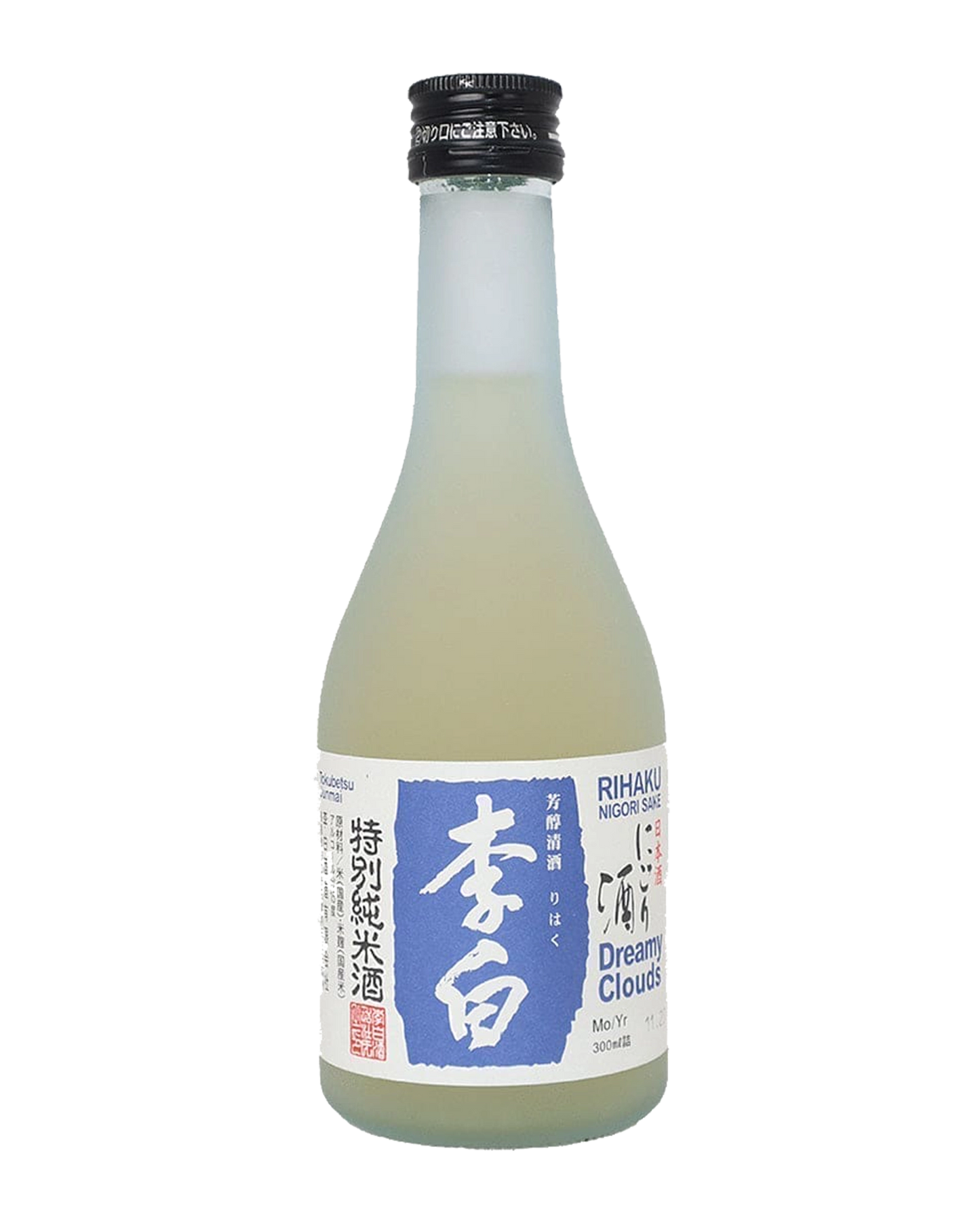 Rihaku Tokubetsu Junmai Nigori Sake 300mL