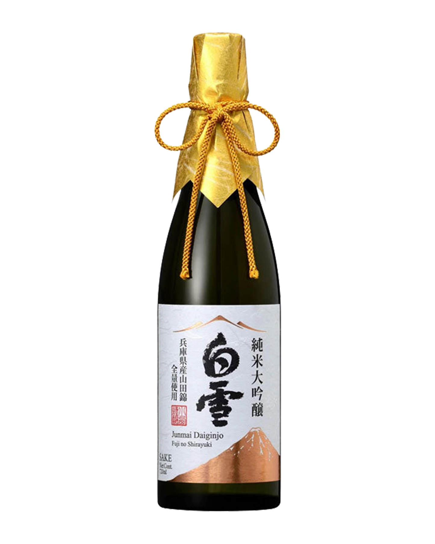 Shirayuki Junmai Daiginjo Fuji No Shirayuki 720mL